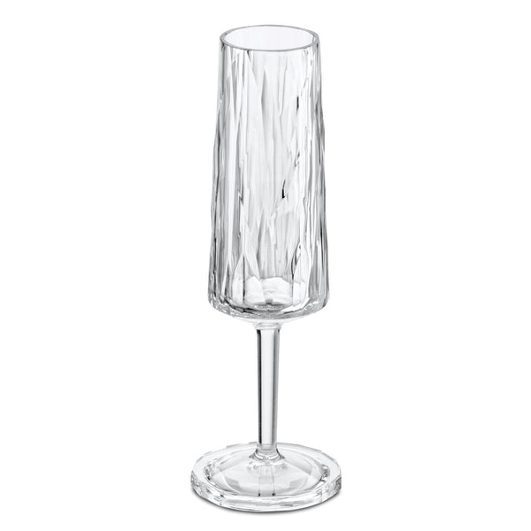 Champagne Flute Clear Polycarbonate 100ml