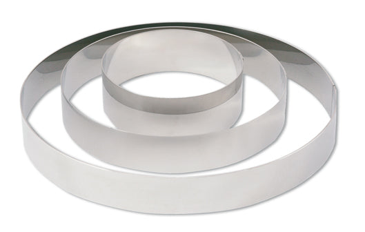 Round Ring cake frame Stainless Steel 20 cm