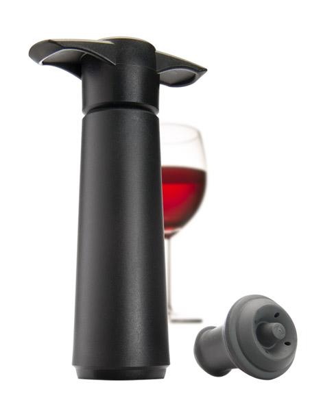 Vacuum Wine Pump  With 2 Stoppers