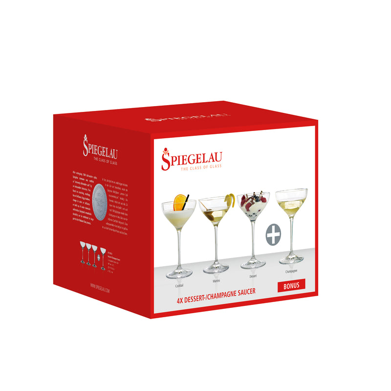 Coupette Cocktail / Champagne / Dessert Crystal Glass 250ml
