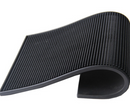 Bar Mat Strip Black 45x30cm