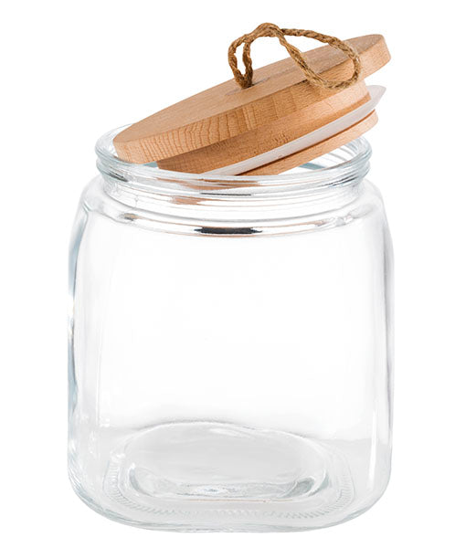 Woody Canister With Lid, 2 L
