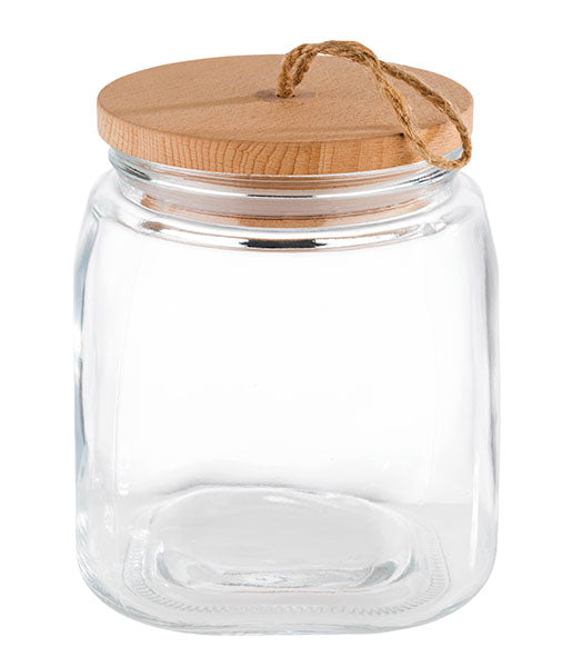 Woody Canister With Lid, 2 L