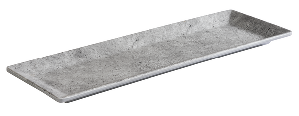 Element Melamine Grey Tray 31 x 10.5 cm