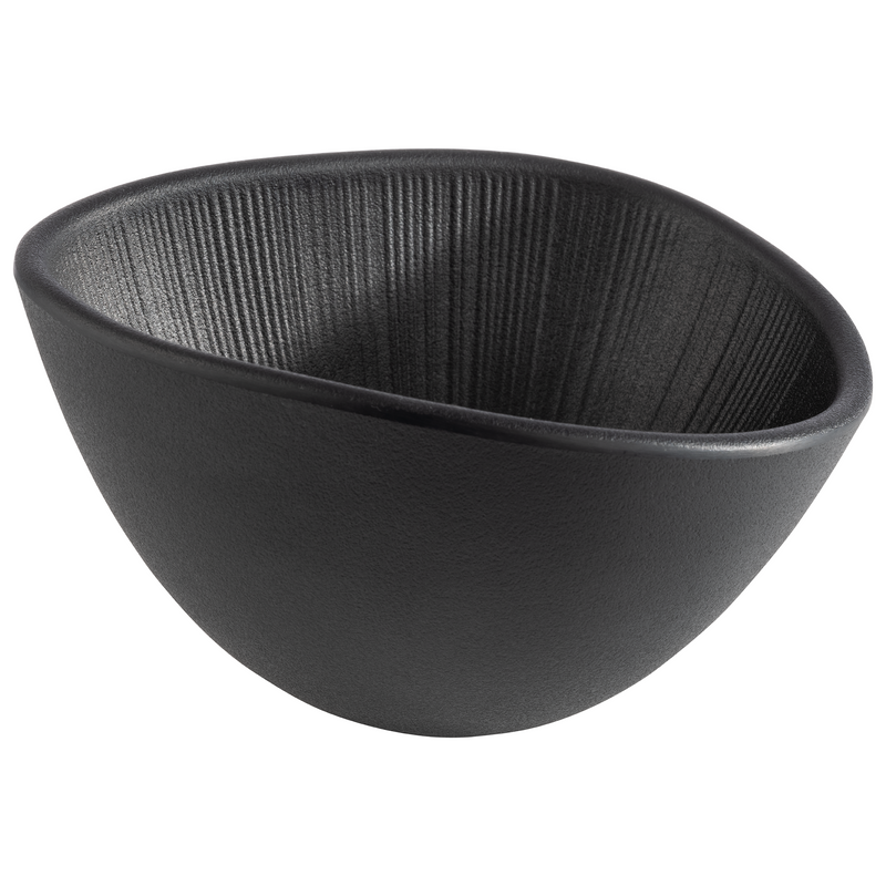 NERO Melamine Black Bowl