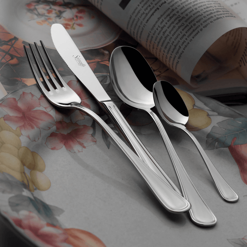 Inglese Dessert Spoon - Stainless Steel Cutlery Set Inglese Dessert Spoon - Stainless Steel Inglese Dessert Spoon - Stainless Steel The Chefs Warehouse By MG