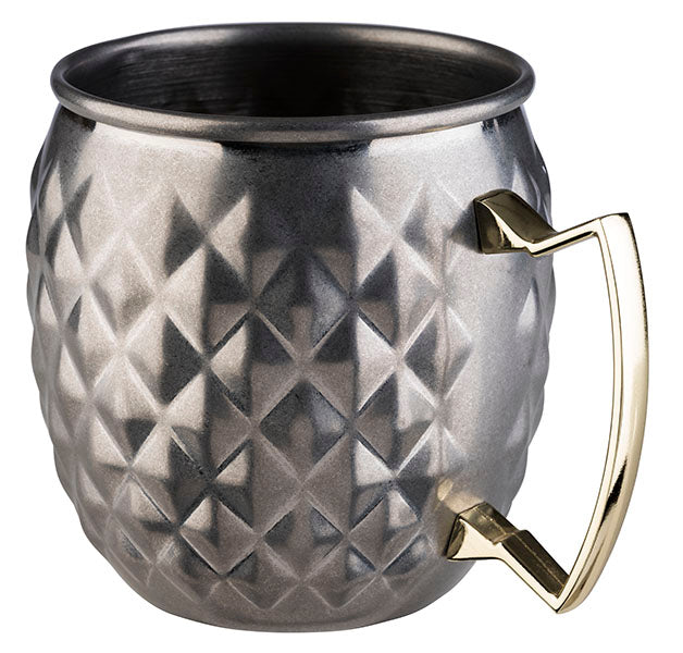MOSCOW MULE Barrel Mug Stainless Steel Antique Look 0.5L