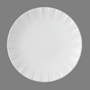 Alchemy Abstract Feature Coupe Plate White 23.5cm