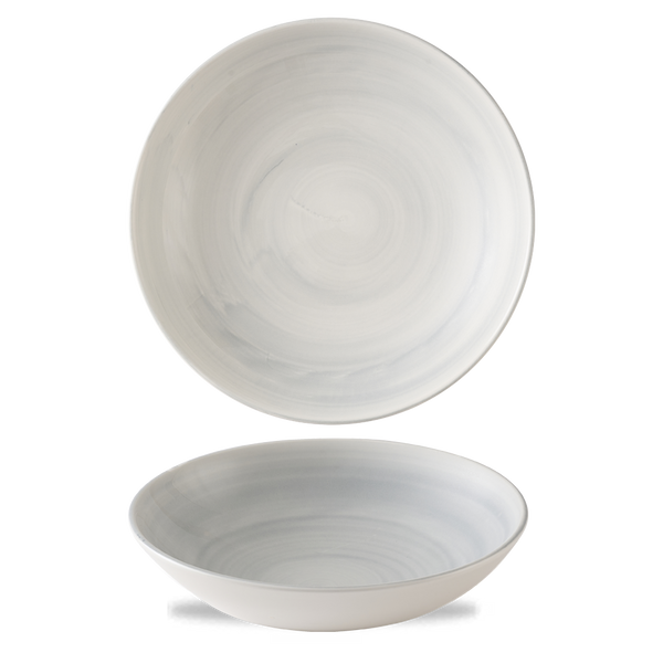 Stonecast Canvas Grey Coupe Bowl 113.6cl