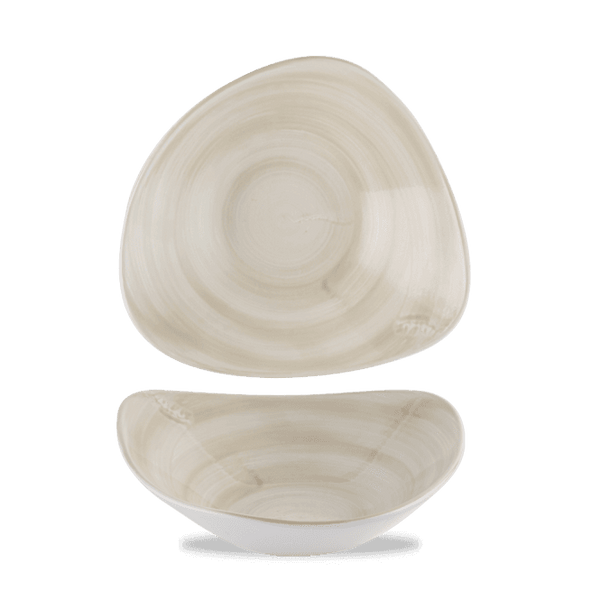 Stonecast Canvas Natural Lotus Bowl 9"