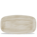 Stonecast Canvas Natural Chefs Oblong Plate 35.5cm x 18.9cm