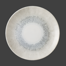 Studio Prints Fusion Agate Grey Coupe Plate 26 cm