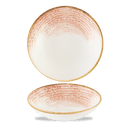 Homespun Accents Coral Evolve Coupe Bowl 24.8cm ,113.6cl