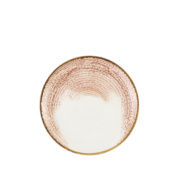 Homespun Accents Coral Coupe Plate 21.7cm