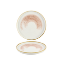 Homespun Accents Coral Walled Plate 26cm