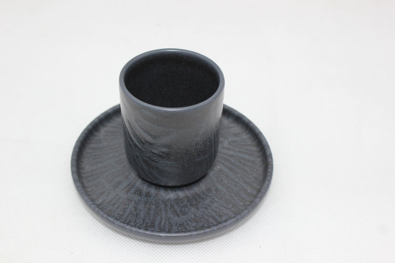 Urban Coffee Saucer Black Sand Wood