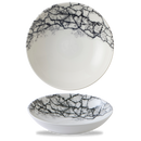 Studio Prints Kintsugi Accents Quartz Black Coupe Bowl 113.6cl