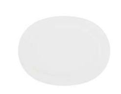 Rondo Oval Platter 42cm Melissa White