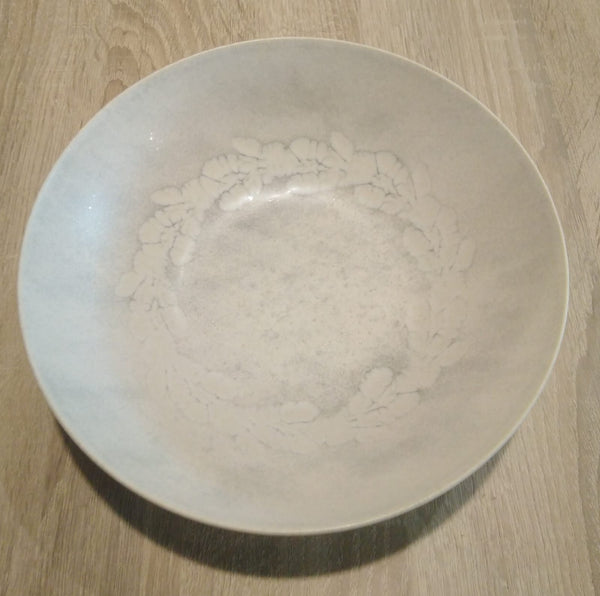 Coupe Salad Bowl 24 cm Speckle Chalk Melissa