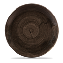 Stonecast Patina Iron Black Coupe Plate 28.8 cm