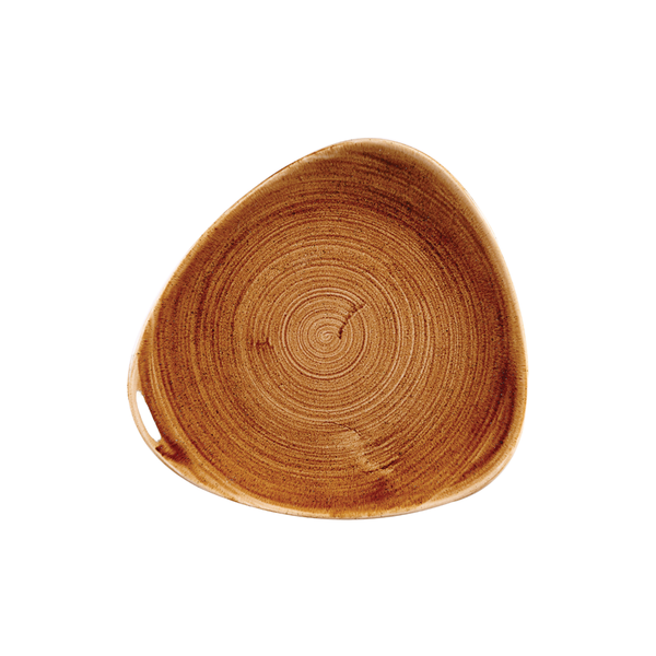 Stonecast Patina Vintage Copper Triangle Pate 22.9 cm