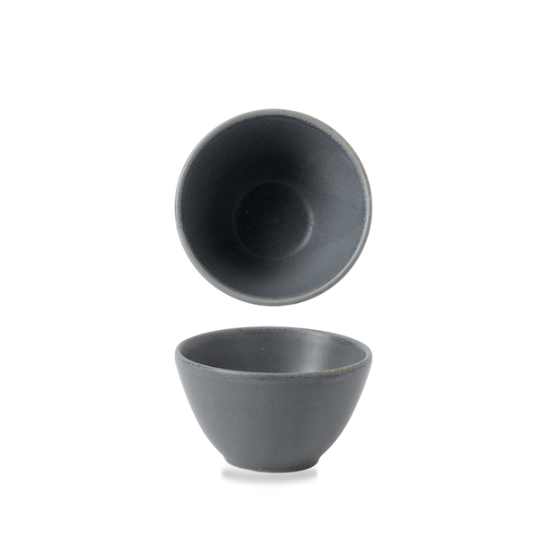 Nourish Seattle Grey Contour Deep Bowl 240ml