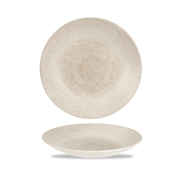 Studio Prints Raku Deep Coupe Plate Agate Grey 22.5cm