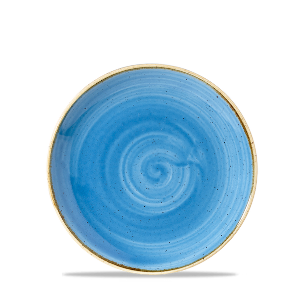 Stonecast Cornflower Blue Coupe Plate 16.5cm