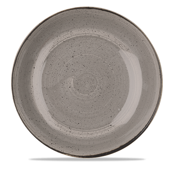 Stonecast Peppercorn Grey Coupe Bowl, 240cl