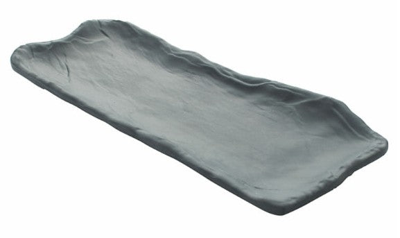 Endure Oblong Plate (medium) weathered Onyx Melamine