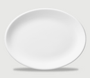 White Oval Plate 36cm