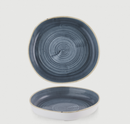 Stonecast Blueberry Organic Walled Bowl 23cm x 4.5cm