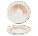 Homespun Accents Coral Walled Plate 26cm H 2cm