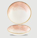 Homespun Accents Coral Evolve Coupe Bowl 24.8cm ,113.6cl