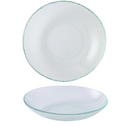 Isla Glass Clear Round Bowl 24.5cm