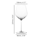 HI-LITE Burgundy glass 734ml