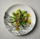 Kintsugi Accents Quartz Black Evolve Coupe Plate 26cm