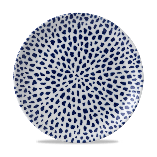 Terrazzo Blue Coupe Plate 26cm
