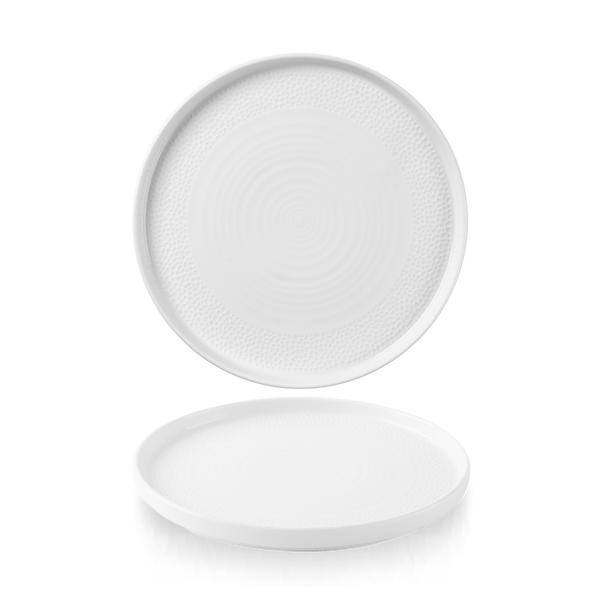 Isla White Walled Plate 21cm