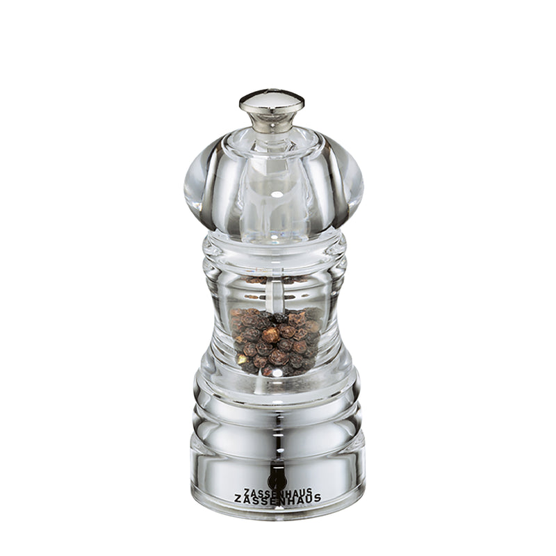 Pepper Mill / Grinder - BERLIN Acrylic - ZASSENHAUS Germany