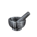 Mortar & Pestle Marble Black 11cm