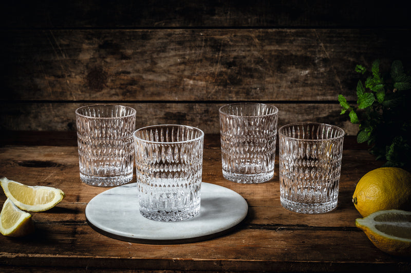 Nachtmann ETHNO Short Glass / Whisky Tumbler Crystal Glass 294ml