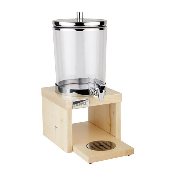 Juice/Beverage Dispenser with tap - 2 cooling elements from the top and base