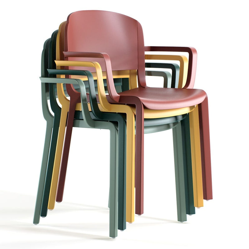 DOME Armchair, Polypropylene, Forest Green (Only Available For Lebanon)