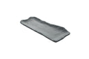 Endure Oblong Small Melamine Plate Weathered Onyx 23 x 11 cm