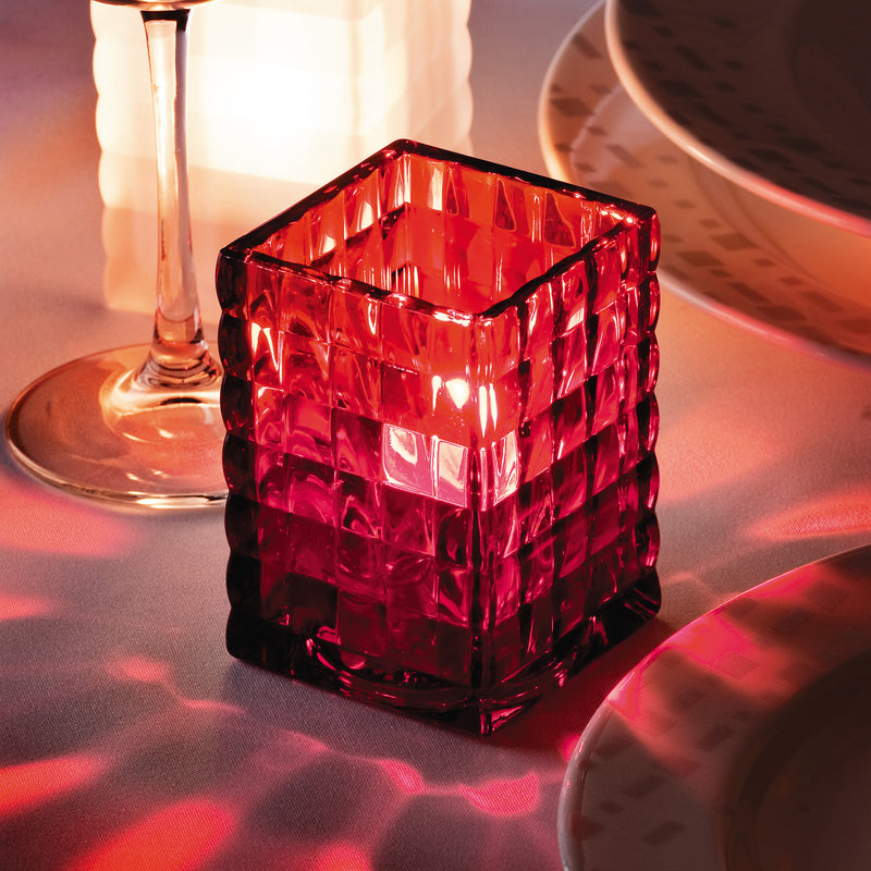 Candle Holder - Ruby