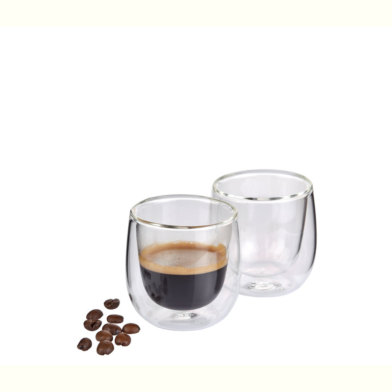 Verona Double Walled Espresso Glass Set of 2 - 80ml