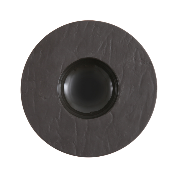 Slayet Wide Rimmed Bowl 28cm - Black