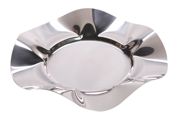 Flower Serving Plate stainless steel