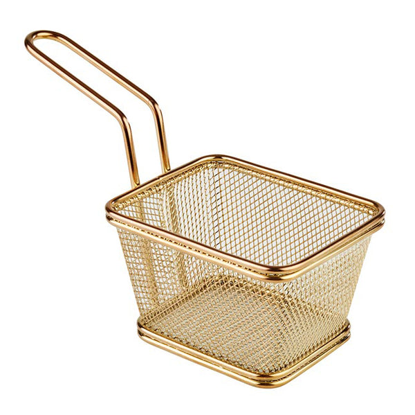 Frying basket - Stainless Steel Gold